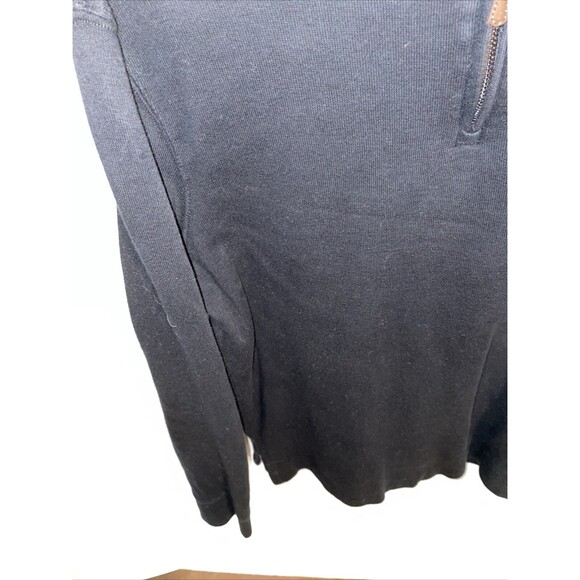 Polo Ralph Lauren Estate Rib Men’s Sweat Shirt Size Medium Black Flesh Pony - Picture 6 of 12